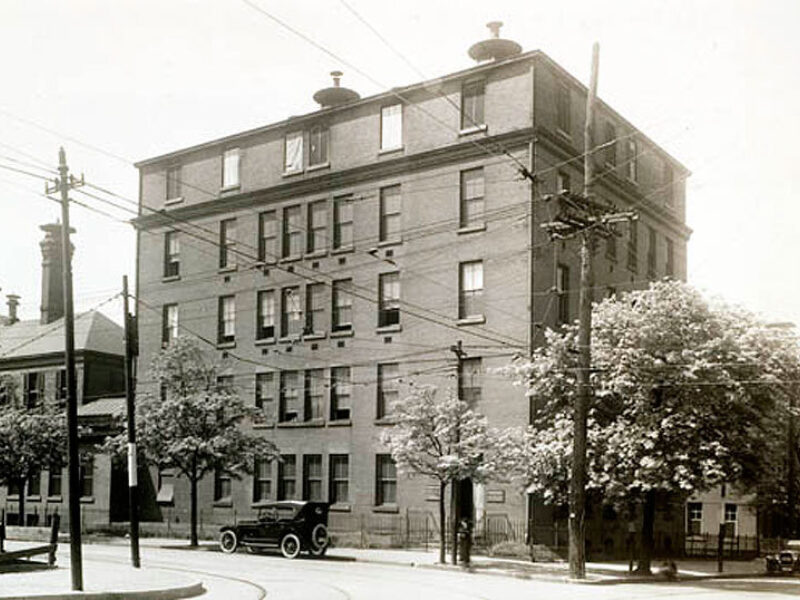 Pathology history building 1921 2