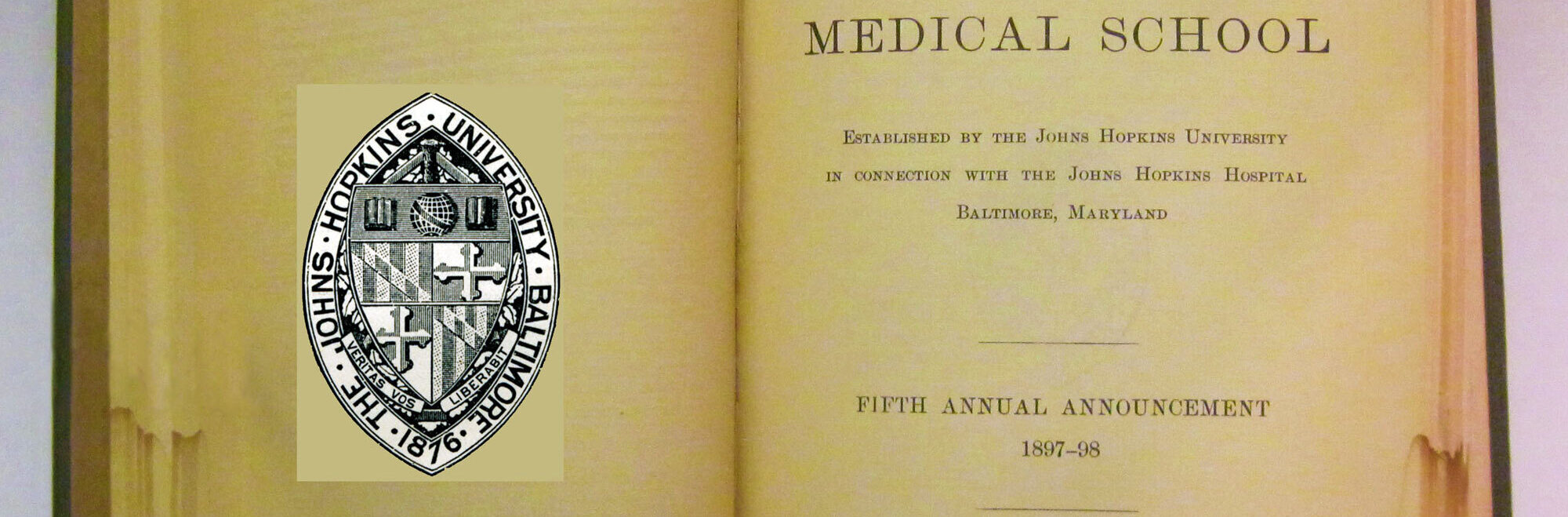 Johns Hopkins School of Medicine Catalogue 1897-1898