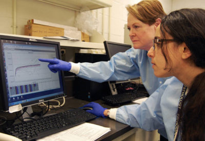 Drs. Karen Carroll and Heba Mostafa  COVID-19 Testing