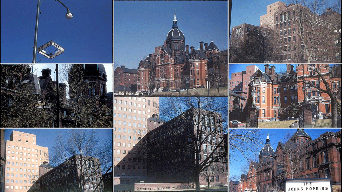 Johns hopkins photo collage
