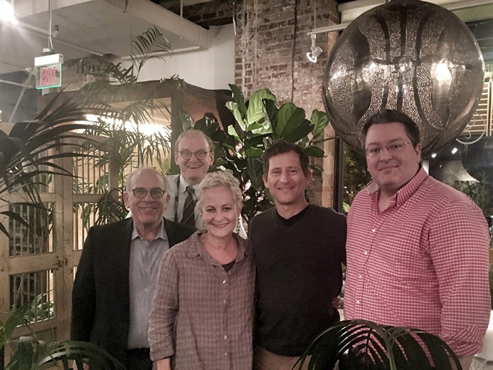 Jonathan Schneck, Ralph Hruban, Irena Stein, Dennis Troper and Nick Roberts