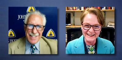 Dean Paul Rothman and Dr. Karen Carroll