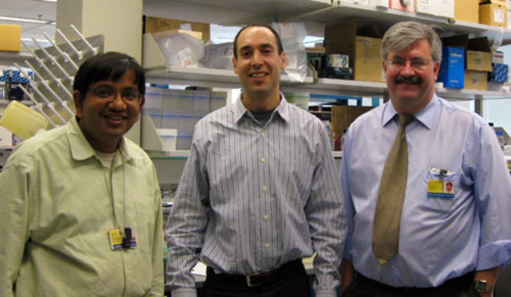 Dr. Anirban Maitra, Matt Dalek, and Dr. James Eshleman
