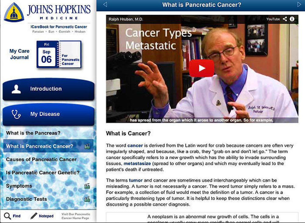 iCareBook screenshot