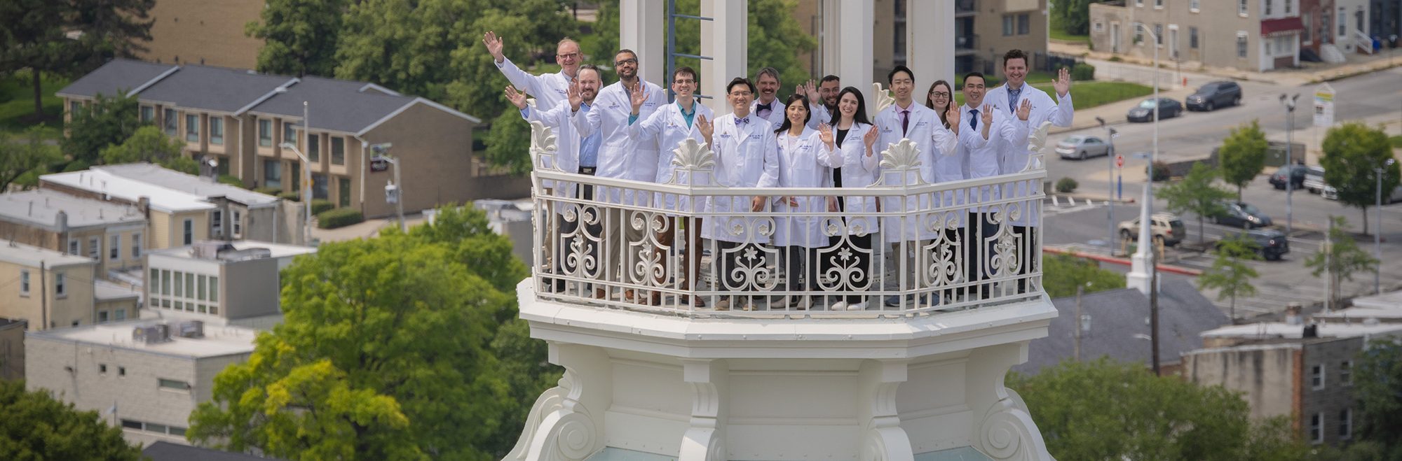 Residents on the dome 2025