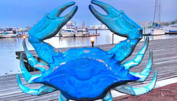 Crab Statue at Fells Point