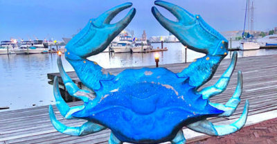 Crab Statue at Fells Point